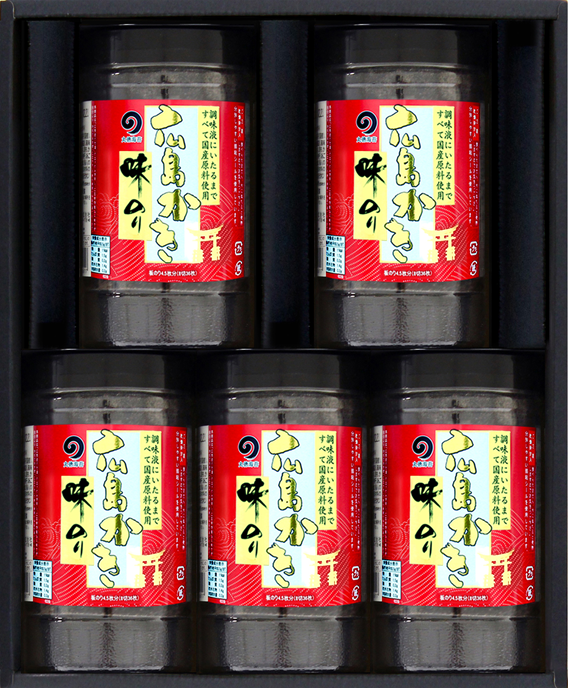 広島かき味のり 5本入り