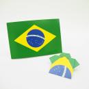 国旗メモ帳(ブラジル)