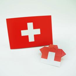 国旗メモ帳(スイス)