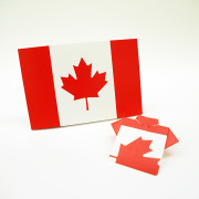 国旗メモ帳（カナダ）