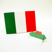 国旗メモ帳（イタリア）